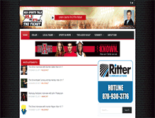 Tablet Screenshot of 953theticket.com